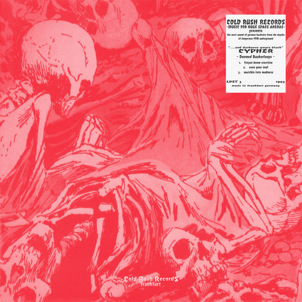Image of Front Cover of 12" - VG/VG - CYPHER, Doomed Bunkerloops (Cold Rush Records; LOST 3, Germany 1993, Picture Sleeve), ,  - 1426239E