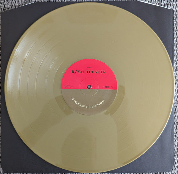 Image of Label Cover of LP - VG+/VG+ - ROYAL THUNDER, Rebuilding The Mountain (Spinefarm Records; SPINE800025P, UK & Europe 2023, Gatefold, Black Inner), ,  - 1426397E