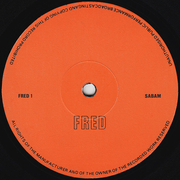 Image of Front Cover of 12" - /G+ - FRED (CARI LEKEBUSCH), Fred 1 (R & S Records; FRED 1, Belgium 1992), Record marked on both sides. Labels mottled, A1	UntitledA2	UntitledB1	UntitledB2	Nechromancer - 1416501C