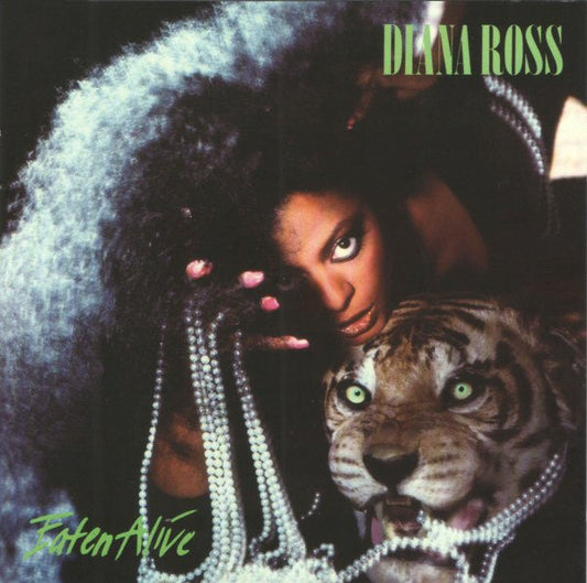 Image of Front Cover of CD - VG/VG+ - DIANA ROSS, Eaten Alive (Funkytowngrooves; FTG-387, US 2014 Reissue), Crack on Case (back),  - 1456496S