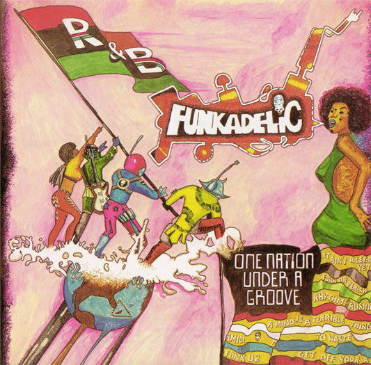 Image of Front Cover of CD - VG+/VG+ - FUNKADELIC, One Nation Under A Groove (Priority Records; 72435-39378-2-9, US 2002 Reissue), ,  - 1456499S