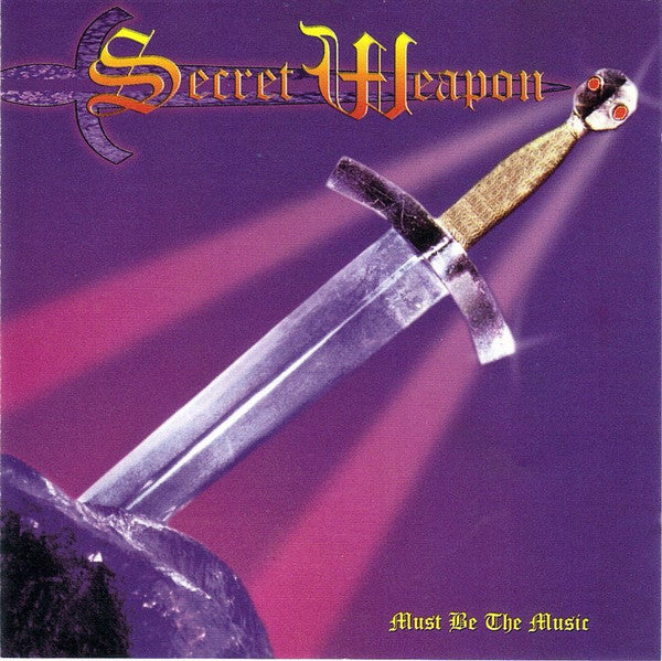 Image of Front Cover of CD - VG/VG+ - SECRET WEAPON, Must Be The Music (Unidisc; SPLK-7020, Canada 2000s Reissue), Crack on Case (back), Small scratch on Case (front),  - 1456500S