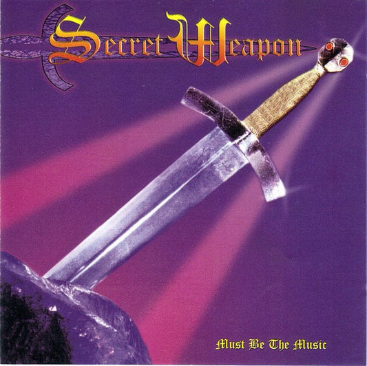 Image of Front Cover of CD - VG/VG+ - SECRET WEAPON, Must Be The Music (Unidisc; SPLK-7020, Canada 2000s Reissue), Crack on Case (back), Small scratch on Case (front),  - 1456500S