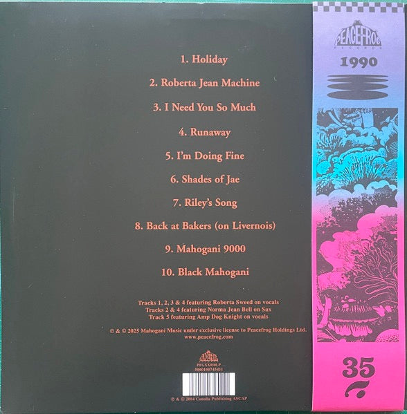 Image of Back Cover of 3xLP - NEW/NEW - MOODYMANN, Black Mahogani (Peacefrog Records; PFGXX50LP, Europe 2025 Reissue, Smokey 3LP, Obi Strip), ,  - 1416534C