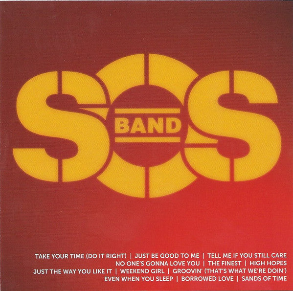 Image of Front Cover of CD - VG+/VG+ - S.O.S. BAND, Icon (Tabu Records ; B0015112-02, US 2011, Jewel Case), ,  - 2116671C