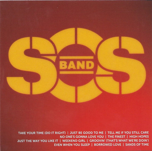 Image of Front Cover of CD - VG+/VG+ - S.O.S. BAND, Icon (Tabu Records ; B0015112-02, US 2011, Jewel Case), ,  - 2116671C