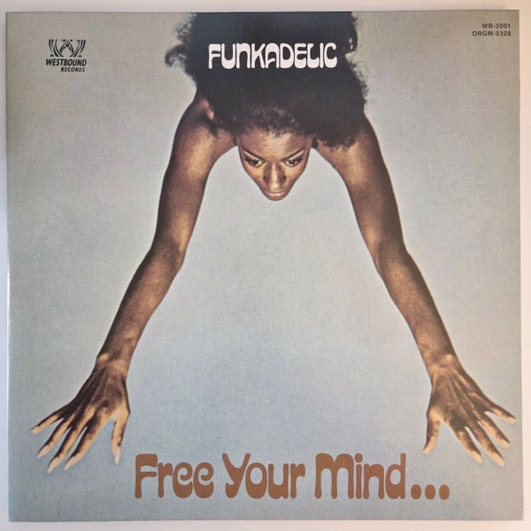 Image of Front Cover of LP - NEW/NEW - FUNKADELIC, Free Your Mind And Your Ass Will Follow (Org Music; ORGM2328LP-C1, Europe 2026 Reissue, Indie Exclusive Blue Mist Vinyl), , Free Your Mind And Your Ass Will Follow is the second album from funk innovators Funkadelic, arriving in 1970 mere months after their trailblazing debut. Famously originating from a single LSD-fueled marathon session, the record saw the band honing their songcraft, while still allowing plenty of space for mind-bending exploratory jams.