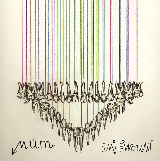 Image of Front Cover of CD - VG+/VG+ - M M, Smilewound (Morr Music; MM124, Europe 2013, Digibook), , Smilewound was recorded in various different mundane places in everyday humdrum situations."Sweet Impressions" was recorded on a summer night in Estonia. l f Arnalds, Sigr  ur Thorlacius and Kylie Minogue lent us their voices on one song each. - 1416555C