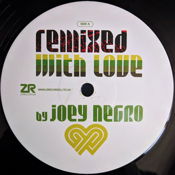 Image of Back Cover of 12" - /EX - VARIOUS, Remixed With Love By Joey Negro (Z Records; ZEDD12279, UK 2019, Plain Sleeve), , A1 Tamiko Jones   Can't Live Without Your Love (JN Space Disco Mix)	A2 The Trammps   Come Together (JN Reprise)B1 Tamiko Jones   Can't Dub Without Your Love (JN Super Dub)	B2 Patti LaBelle   Timbales Are My Way Of Life (JN Beats)  - 3326189E