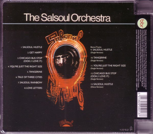 Image of Back Cover of CD - EX/EX - THE SALSOUL ORCHESTRA, The Salsoul Orchestra (Big Break Records; CDBBR 0101, UK 2012 Reissue), ,  - 2056084S