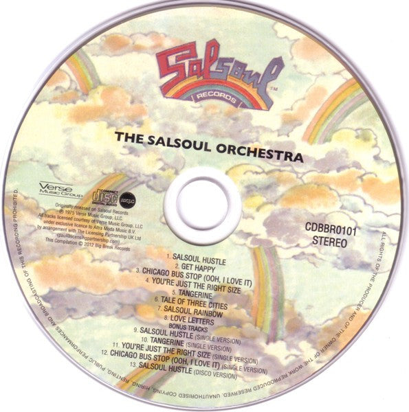 Image of Label Cover of CD - EX/EX - THE SALSOUL ORCHESTRA, The Salsoul Orchestra (Big Break Records; CDBBR 0101, UK 2012 Reissue), ,  - 2056084S