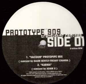 Image of Back Cover of 12" - /G+ - PROTOTYPE 909, Transistor (Remixes) (Sonic Records; SNC-2039-1, US 1995, Plain Sleeve), Light marks and hairlines, close to VG, A1		Vacuum (Protopipe Mix)A2		Karma (Adam X Remix)B1		Believe (James Christian Remix)B2		Rubber Soul (There's A Hole In My Boot Remix) - 1416567C