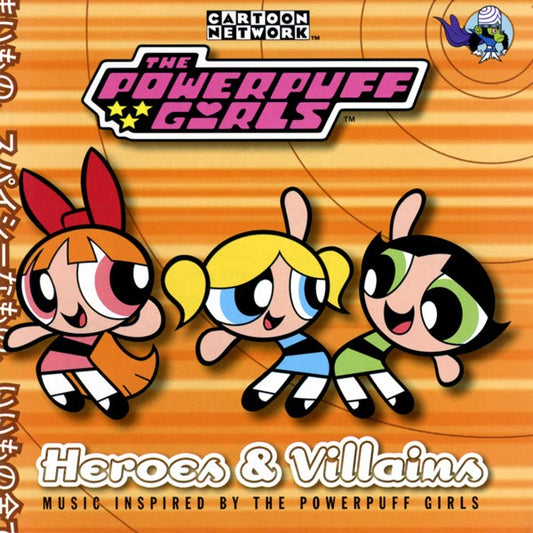 Image of Front Cover of CD - VG+/VG+ - VARIOUS, The Powerpuff Girls - Heroes & Villains: Music Inspired By The Powerpuff Girls (Cartoon Network; R2 75848, US 2000, Jewel Case), Nice copy showing minimal sign of use.,  - 1416522C