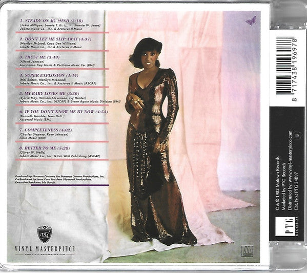 Image of Back Cover of CD - VG+/VG+ - JEAN CARN, Trust Me (PTG Records; PTG 34097, Netherlands 2010 Reissue), Opened Instore,  - 1456551S