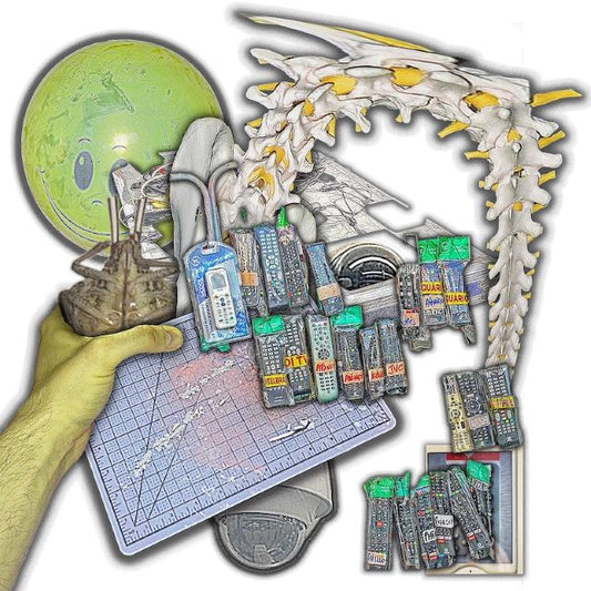 Image of Front Cover of LP - NEW/NEW - LIP CRITIC, Theft World (Partisan Records; PTSN3064-3, Europe 2026, Inner, Silver Metallic Vinyl), , Lip Critic s 2024 Partisan debut Hex Dealer was one of the most-hyped experimental releases of that year ( Like the B-52s on ketamine  -Paste) and signaled the Brooklyn band s arrival as a borderline-batshit creative force. Theft World is their next chapter, built again from the chaos of two drummers locked in psychic combat, a sampler that sounds like it was struck by 