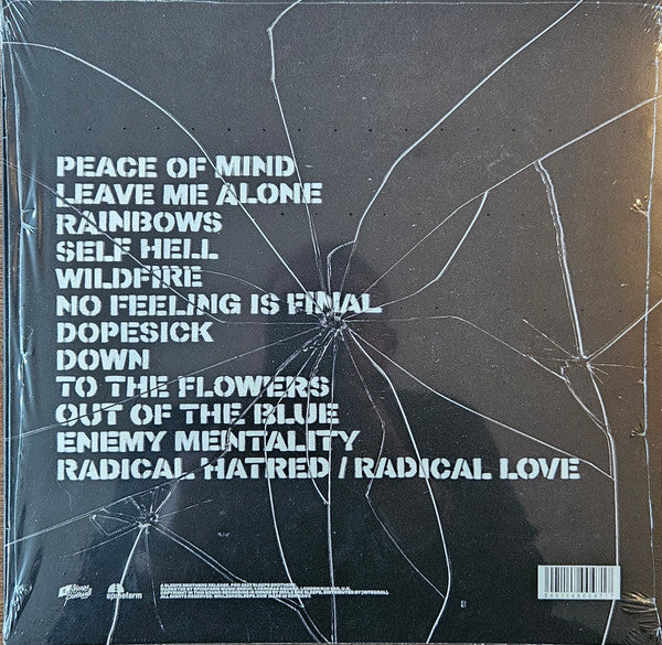 Image of Back Cover of LP - EX/EX - WHILE SHE SLEEPS, Self Hell (Spinefarm Records; SPINE800471P, Europe 2024, Black Inner & Insert, Blue Vinyl, Limited to 1400 Copies), Opened Instore, Still In Stickered Shrinkwrap,  - 1446279S