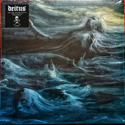 Image of Front Cover of LP - EX/VG+ - DEITUS, Irreversible (Candlelight Records; CNDL800007P, UK 2023, Black Inner & Insert, Green Vinyl), Still in shrinkwrap with hype sticker.,  - 1446281S