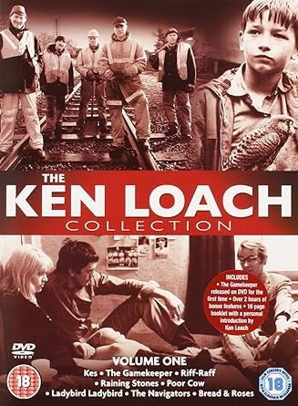 Image of Front Cover of 8xDVD - EX/M - KEN LOACH, The Ken Loach Collection (Sixteen Films; SFDVD001, UK 2007, Box Set), Still SEALED In Shrinkwrap,  - 1516057C