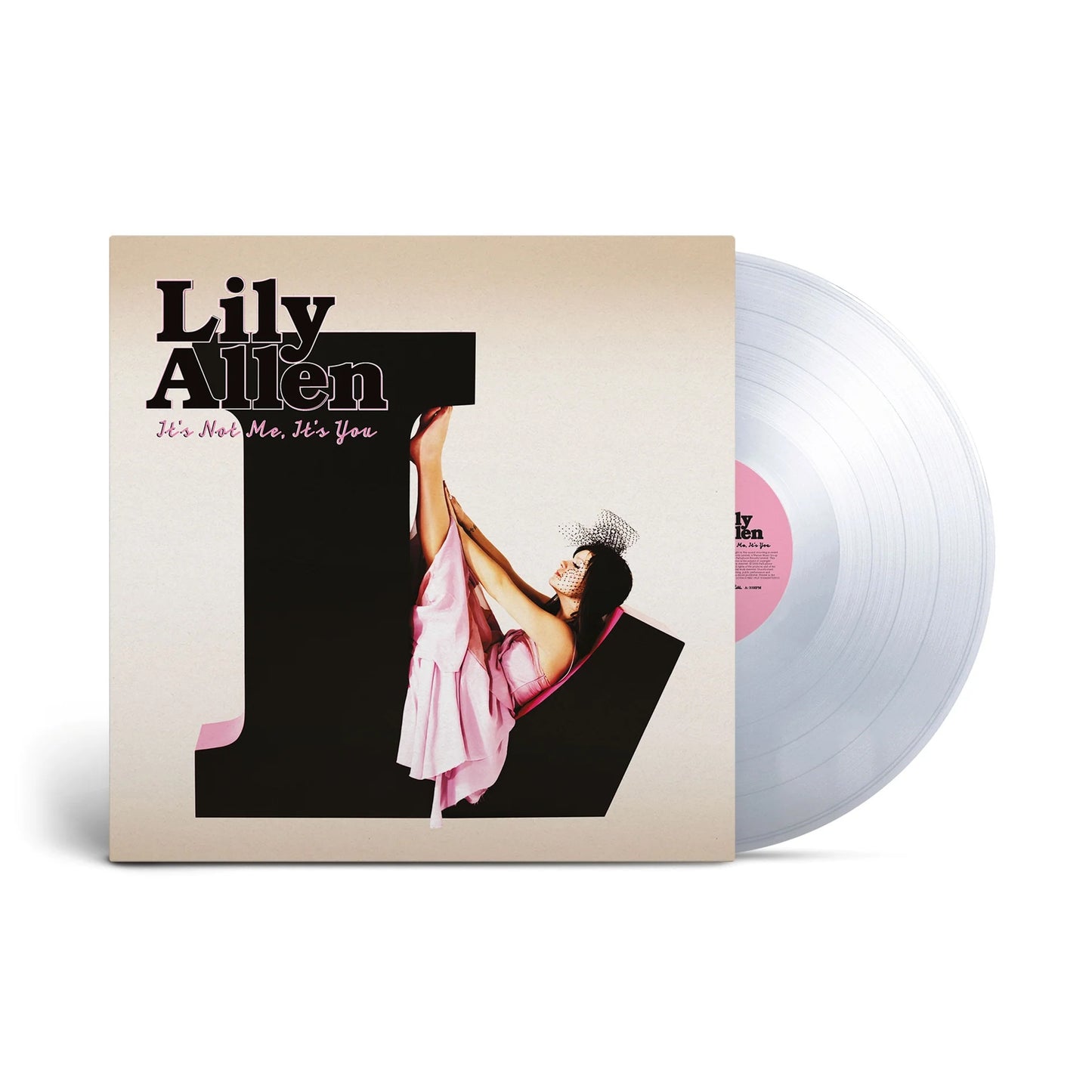 Image of Back Cover of LP - NEW/NEW - LILY ALLEN, It's Not Me, It's You (Parlophone; 5026854320069, Europe 2026 Reissue, Standard Sleeve, 140g Crystal Clear Vinyl), , It s Not Me, It s You' is the multi-platinum second studio album by Lily Allen. The #1 album is now available for the first time on crystal-clear vinyl and includes the hit singles 'The Fear', 'Not Fair', 'Fuck You' and '22'. - 1736028E