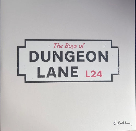 Image of Front Cover of 2xLP - NEW/NEW - PAUL MCCARTNEY, The Boys of Dungeon Lane (EMI; 5748853, Europe 2026, Booklet & Inner, Pink Vinyl), , 'The Boys of Dungeon Lane' is a collection of rare and revealing glimpses into memories never-before shared, along with some newly inspired love songs, from one of the most culturally significant figures of our time. These extraordinary new songs find Paul writing with rare openness about his childhood in post-war Liverpool, the resilience of his parents, and early ad