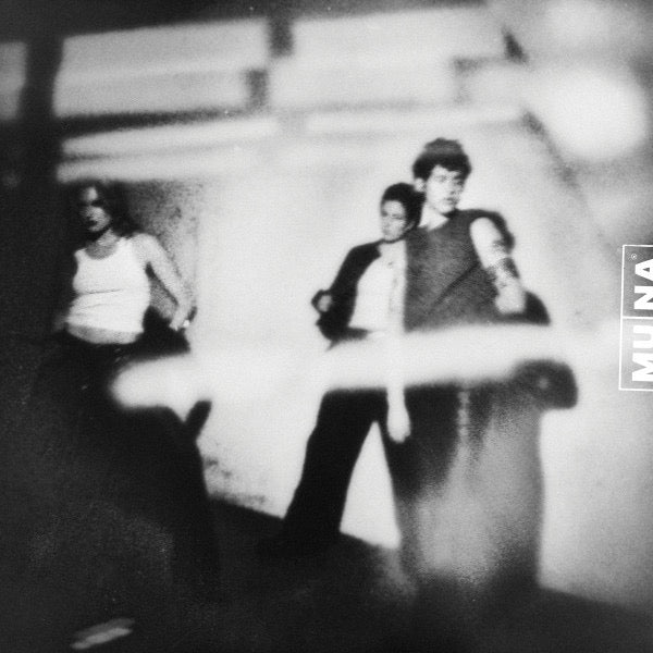 Image of Front Cover of LP - NEW/NEW - MUNA, Dancing On The Wall (Saddest Factory; SAD028LP-C1, Europe 2026), , MUNA s journey has always been about holding space for the complex, messy, ecstatic realities of life, and with their fourth album, Dancing On The Wall, they ve never been sharper, darker, or more exhilarating. Emerging from the sparkly, confetti-strewn heights of their 2022 self-titled record, MUNA now channel the anxious, uncertain energy of living in a Los Angeles defined by political tension, 