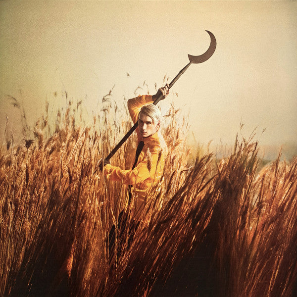 Image of Front Cover of LP - EX/EX - PATRICK WOLF, Crying The Neck (Apport; APPORTLP06,  2025, Gatefold, 2 Inners, Yellow & Brown Vinyl), Still in hype stickered plastic outer.,  - 1446283S