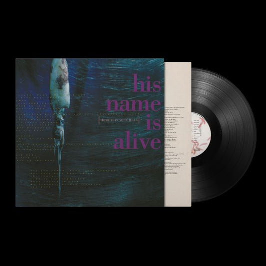 Image of Front Cover of LP - NEW/NEW - HIS NAME IS ALIVE, Home Is In Your Head (2024 Remastered Edition) (4AD; 4AD0410LP, UK 2024 Reissue), , The band’s second album with 4AD, recorded in Warren Defever's home studio and remixed by Ivo Watts-Russell and John Fryer (as with their debut), sees 23 songs quick-firing through emotions, with moments of soothing calm soon clashing with white noise and visceral chaos. Highlights include ‘Her Eyes Were Huge’, on which lightly strummed acoustic guitar uplift Karin Ol