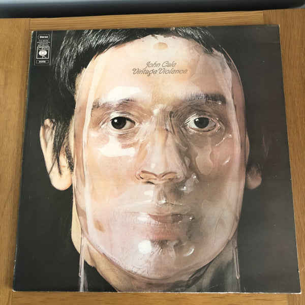 Image of Front Cover of LP - G/VG - JOHN CALE, Vintage Violence (CBS Sunburst; 64256, UK 1974), Top seam is completely split. Edgewear and ringwear. ,  - 1526017E