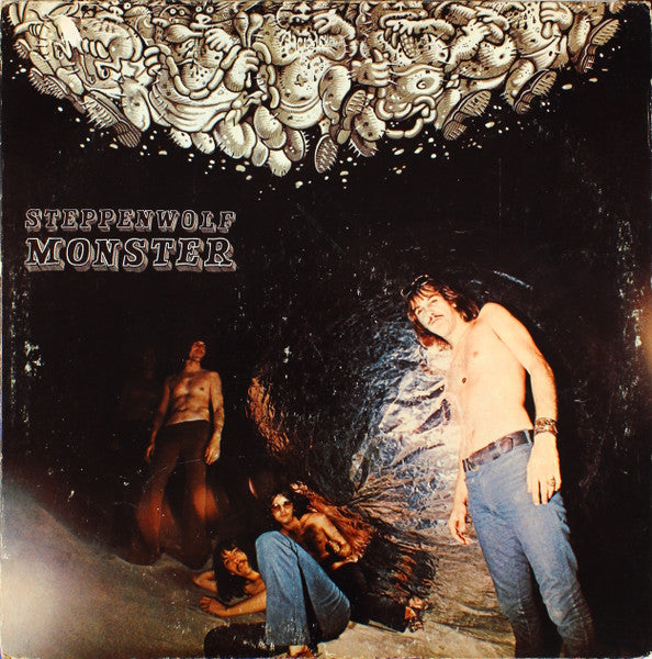 Image of Front Cover of LP - VG/VG - STEPPENWOLF, Monster (Dunhill; DS-50066, US 1969, Gatefold, Inner), ,  - 1526022E