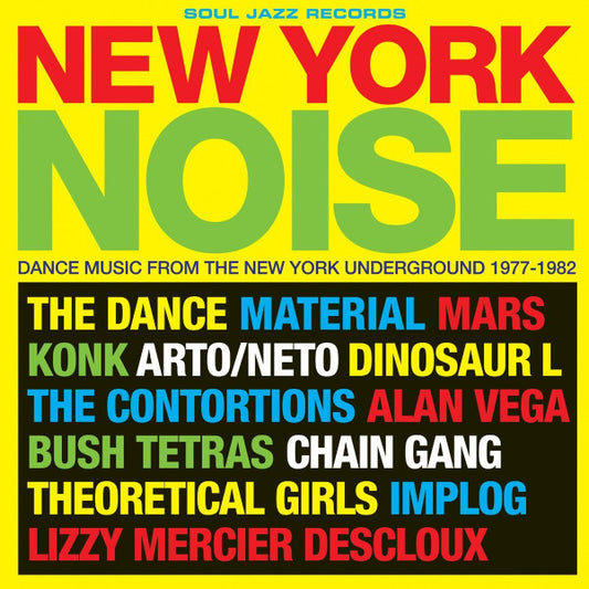 Image of Front Cover of CD - VG+/VG+ - VARIOUS, New York Noise (Dance Music From The New York Underground 1977-1982) (Soul Jazz Records; SJR CD328, Europe 2016 Reissue, Slipcase, Booklet), ,  - 1536009E