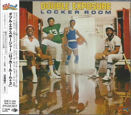 Image of Front Cover of CD - EX/EX - DOUBLE EXPOSURE, Locker Room (Octave Lab; OTLCD-5017, Japan 2012 Reissue, With Obi), Opened Instore,  - 1556100S