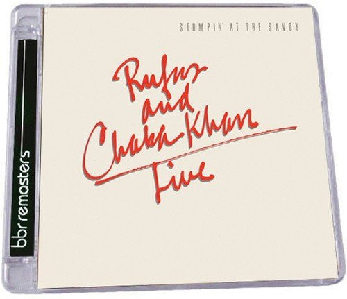 Image of Front Cover of CD - EX/EX - RUFUS AND CHAKA KHAN, Live (Stompin' At The Savoy) (Big Break Records; WCDBBRX0313, UK 2015, Super Jewel case), ,  - 1556103S