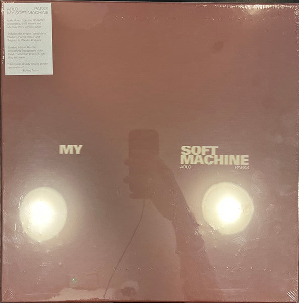 Image of Front Cover of LP - M/M - ARLO PARKS, My Soft Machine (Transgressive Records; TRANS700XB, Worldwide 2023, Box Set, Deluxe Edition, Violet Transparent, Friendship Bracelet, Tote Bag And More), SEALED,  - 1546081S