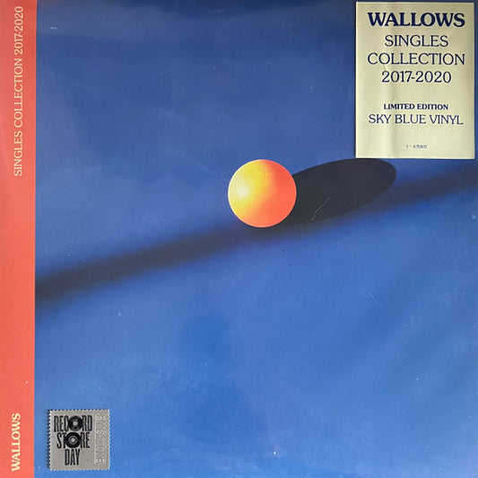 Image of Front Cover of LP - VG/VG+ - WALLOWS, Singles Collection 2017-2020 (Atlantic; 670852, US 2022, Inner, Stickered Outer Plastic Sleeve, RSD Limited Edition Blue Sky Vinyl), Light edge wear to sleeve and inner. Strong VG+ disc.,  - 1546087S