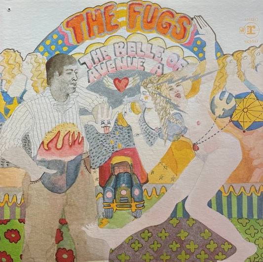Image of Front Cover of LP - VG/VG+ - THE FUGS, The Belle Of Avenue A (Reprise Records; RS 6359, US 1969, Pasteback Sleeve, Company Inner, Pitman Pressing), Cut-out (Corner cut),  - 1516111C
