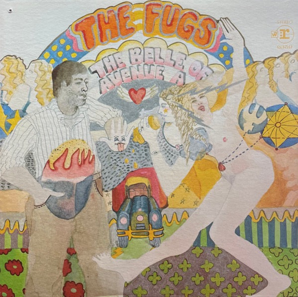 Image of Front Cover of LP - VG/VG+ - THE FUGS, The Belle Of Avenue A (Reprise Records; RS 6359, US 1969, Pasteback Sleeve, Company Inner, Pitman Pressing), Cut-out (Corner cut),  - 1516111C