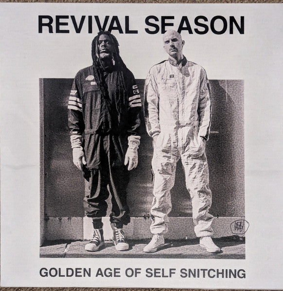 Image of Front Cover of LP - EX/VG+ - REVIVAL SEASON, Golden Age Of Self Snitching (Heavenly Recordings; HVNLP221, UK 2024, Insert, Stereo), ,  - 1726256E