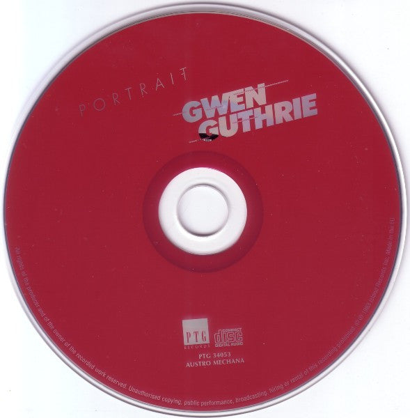 Image of Label Cover of CD - EX/EX - GWEN GUTHRIE, Portrait (PTG Records; PTG 34053, Europe 2008 Reissue, Super Jewel case), ,  - 1556285S