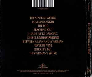 Image of Back Cover of CD - VG/VG+ - KATE BUSH, The Sensual World (Fish People; 0190295568931, Europe 2018, Digipak, Booklet), ,  - 1536133E