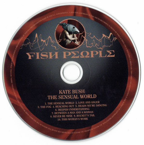 Image of Label Cover of CD - VG/VG+ - KATE BUSH, The Sensual World (Fish People; 0190295568931, Europe 2018, Digipak, Booklet), ,  - 1536133E