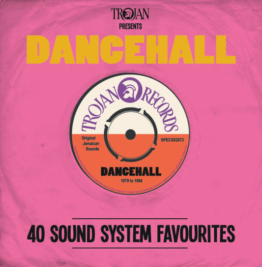 Image of Front Cover of 2xCD - VG+/VG+ - VARIOUS, Trojan Presents: Dancehall - 40 Sound System Favourites (Trojan Records; TJDCD520, Europe 2015, Jewel Case, Booklet), ,  - 1536134E