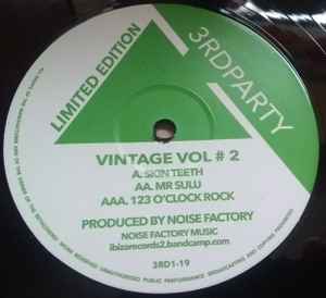 Image of Front Cover of 12" EP - /VG+ - NOISE FACTORY, Vintage Vol #2 (Ibiza Records; 3RD1-19, UK 2019 Reissue), ,  - 1546216S