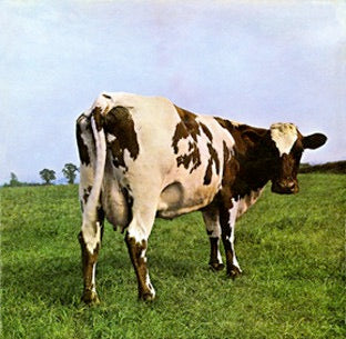Image of Front Cover of LP - VG+/VG+ - PINK FLOYD, Atom Heart Mother (Harvest; 8E072-04 550, Portugal 1970, Gatefold), ,  - 1526237E