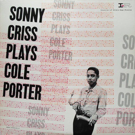 Image of Front Cover of LP - EX/EX - SONNY CRISS, Plays Cole Porter (King; K18P 9255, Japan 1983 Reissue, Insert, No Obi), ,  - 1526267E