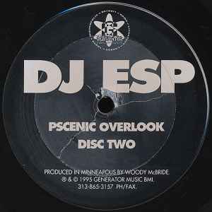 Image of Back Cover of 2x12" - /VG - DJ ESP, Pscenic Overlook (Generator Records; GEN017, US 1995, Plain Sleeve), Light Marks only.,  - 1526306E