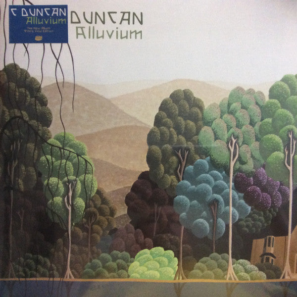 Image of Front Cover of LP - EX/EX - C DUNCAN, Alluvium (Bella Union; BELLA1262V, Europe 2022, Gatefold, Insert, Ochre Vinyl), Opened Instore, Still In Stickered Shrinkwrap,  - 1546254S