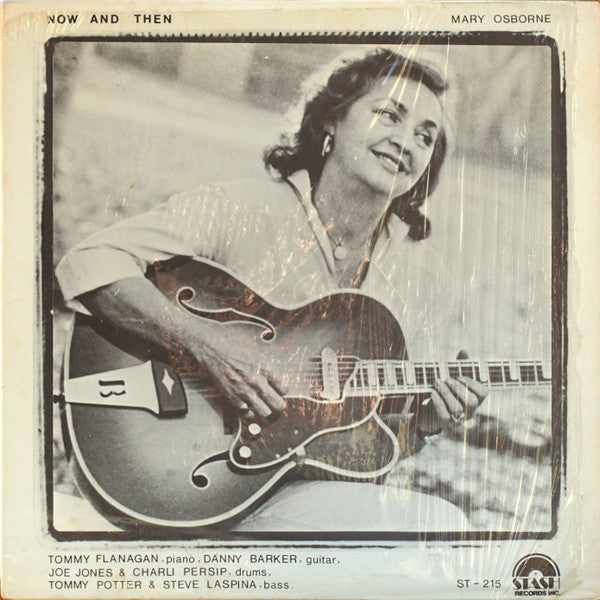 Image of Front Cover of LP - VG/VG+ - MARY OSBORNE, Now And Then (Stash Records Inc.; ST215, US 1982), ,  - 1526241E