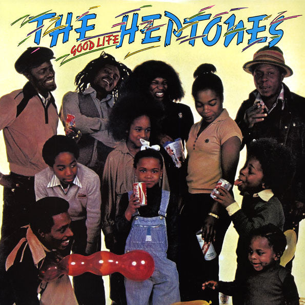 Image of Front Cover of LP - EX/VG+ - THE HEPTONES, Good Life (Greensleeves Records; GREL 6, UK 2014 Reissue), ,  - 1516447C