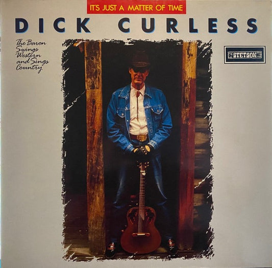 Image of Front Cover of LP - VG/VG - DICK CURLESS, It's Just A Matter Of Time (Stetson; HAT 3139, UK 1990), ,  - 1516493C