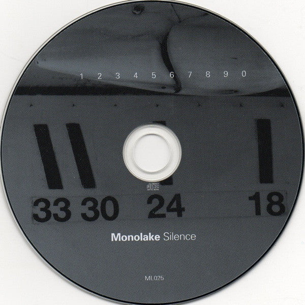 Image of Label Cover of CD - VG+/VG+ - MONOLAKE, Silence (Monolake / Imbalance Computer Music; ML025, Germany 2009), Strong VG+,  - 1556316S